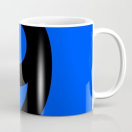 Number 9 (Black & Blue) Mug