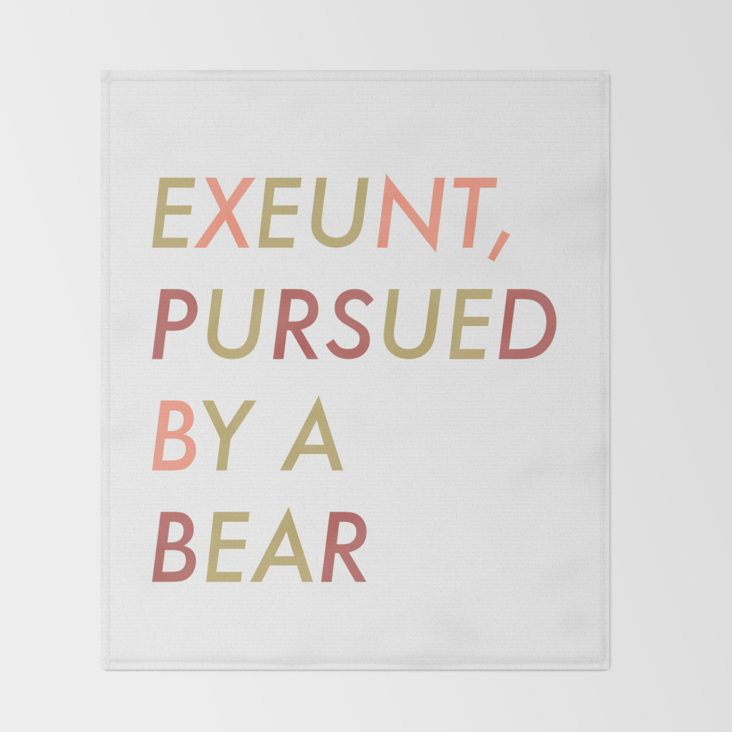 Shakespeare The Winter S Tale Exeunt Exit Pursued By A Bear
