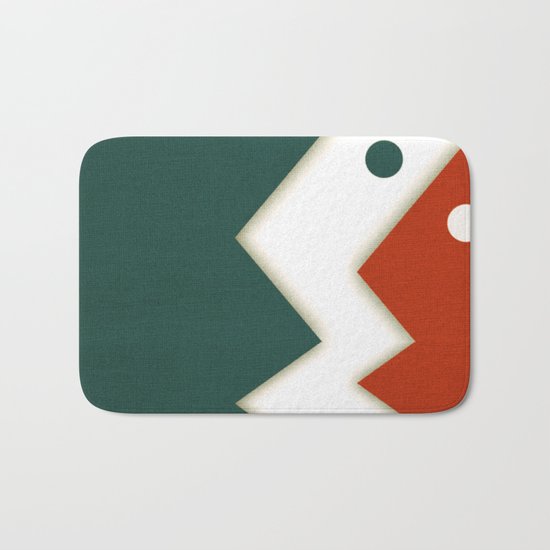 Two Simple Fish Bath Mat