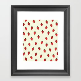 Strawberry Drive Framed Art Print