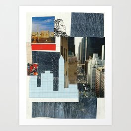 City Art Print | Collage 
