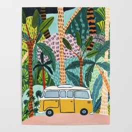 Jungle Camper Poster