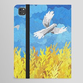 Ukraine Flag Landscape iPad Folio Case