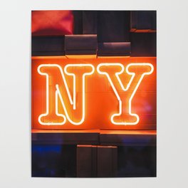 Neon NY Poster