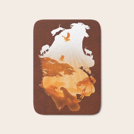 Tigers Realm Bath Mat