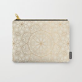 Golden Mandala Background Pattern Carry-All Pouch