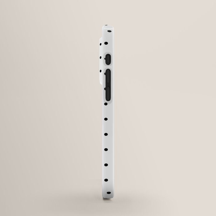 Small Black Polka dots Background