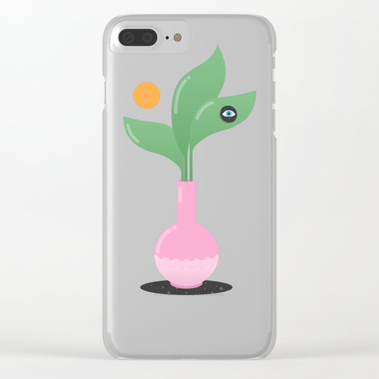 Flora and Fauna Clear iPhone Case