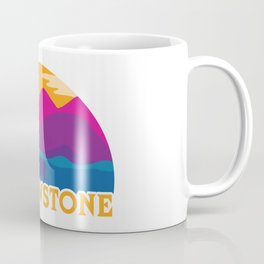 Yellowstone National Park Bison Sunset Coffee Mug