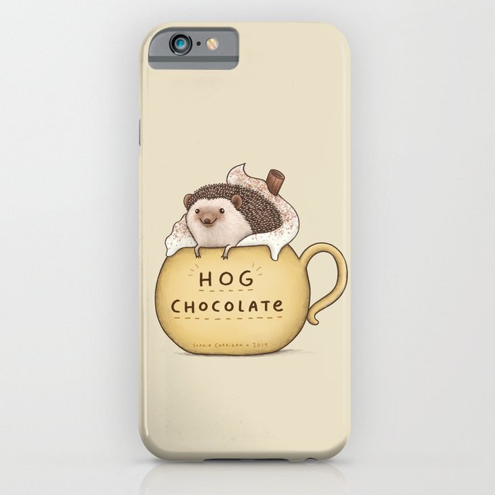 Hog Chocolate iPhone Case