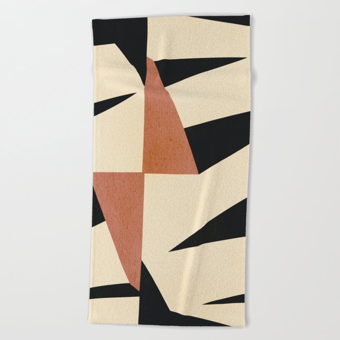 Abstract E019 Beach Towel
