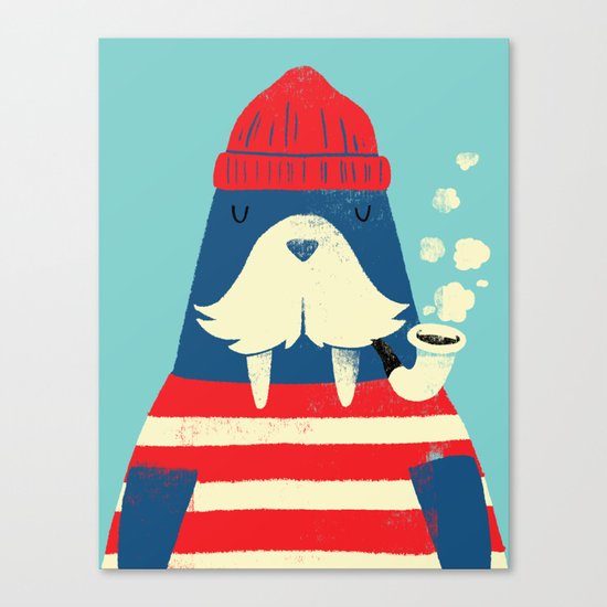 The Walrus Canvas Print