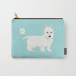 westie funny farting dog breed pure breed pet gifts west highland terrier Carry-All Pouch | Highland Terrier, Graphicdesign, Pet, Dog, Pets, Westie, Dogs, Dog Breeds 
