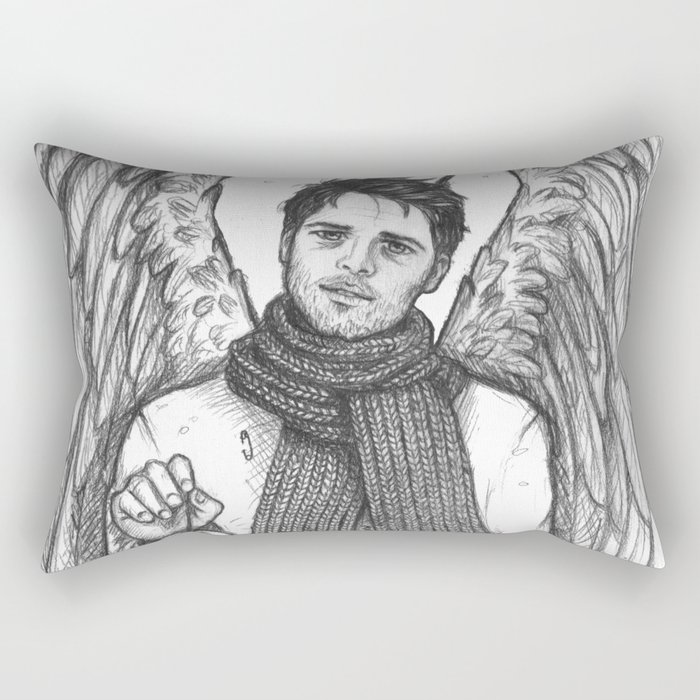 Angel of the Lord Rectangular Pillow