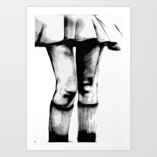 Legs Eleven Art Print