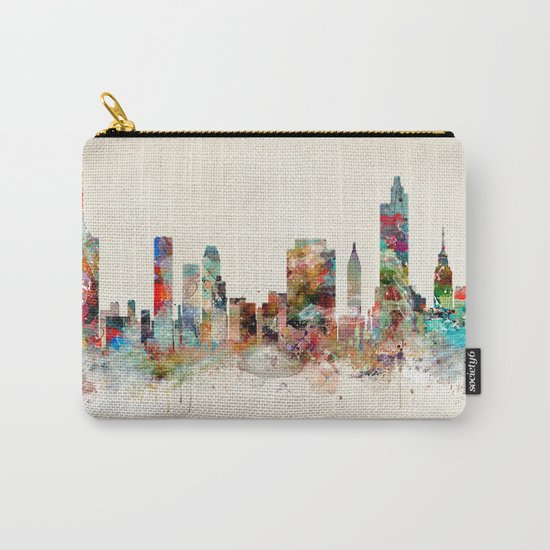 tulsa oklahoma skyline Carry-All Pouch