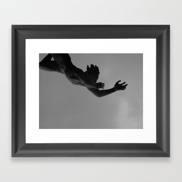 Fallen Framed Art Print