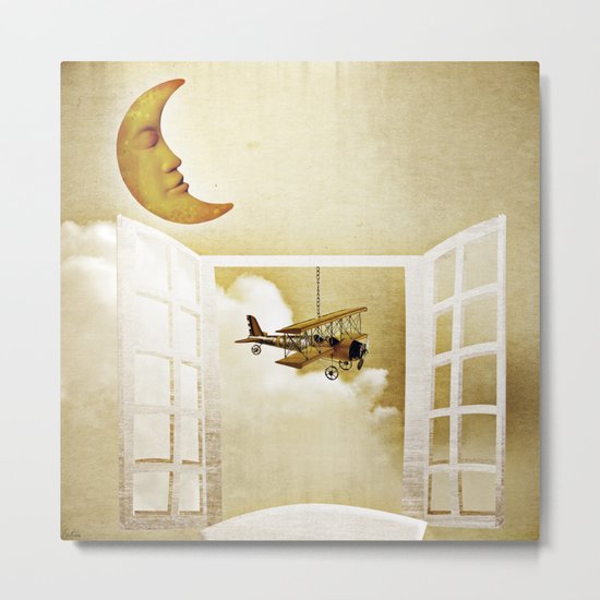 Window to Heaven Metal Print