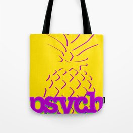 Psych and the Purple Pineaple Tote Bag