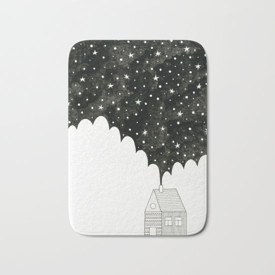 House in the Night Bath Mat