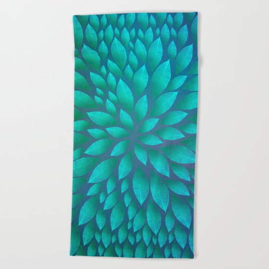 Petal Burst #14 Beach Towel