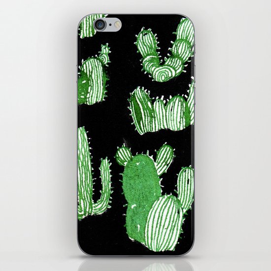 Cactus Beard Dude iPhone Skin