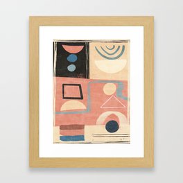 Abstract Composition Framed Art Print