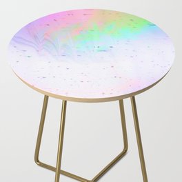 Rainbow paper Side Table