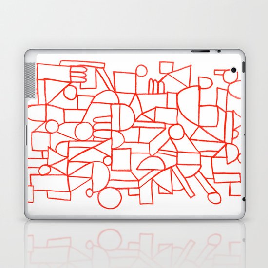 Rad lines Laptop & iPad Skin