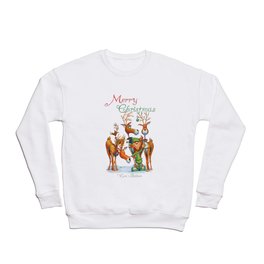 Elf Karl and the Reindeer Crewneck Sweatshirt