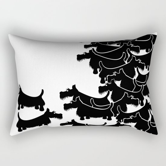Scottish Terrier Rectangular Pillow