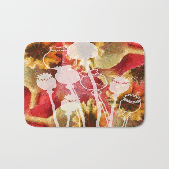 Popy variation 5th Bath Mat