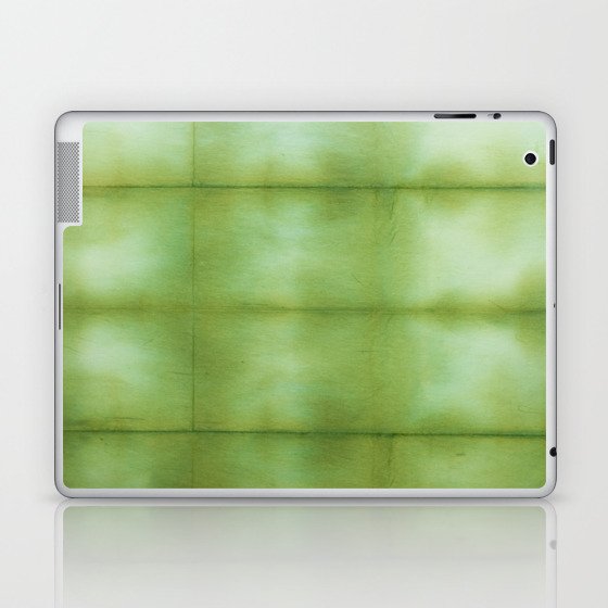 Green Pattern Laptop & iPad Skin