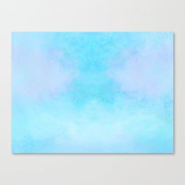 Soft lavender blue sky Canvas Print
