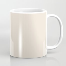 Off White Cream Ivory Solid Color Pairs PPG Glazed Pears PPG1095-2 - All One Single Shade Hue Colour Mug