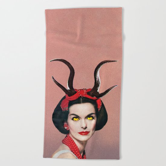 Demon Beach Towel