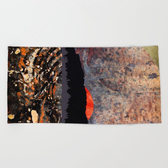 Afternoon Glow Beach Towel