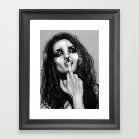 + The Bird is Back + Framed Art Print