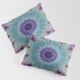 Delicate Flower Mandala Pillow Sham