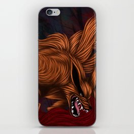.:Kurama:. The Nine Tailed Fox iPhone Skin