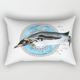 Emperor Penguin Rectangular Pillow