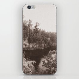 Vintage River Views iPhone Skin