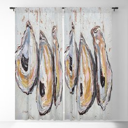 Oyster shells Blackout Curtain