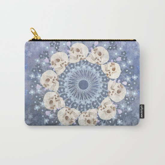 Skull Mandala 2 Carry-All Pouch
