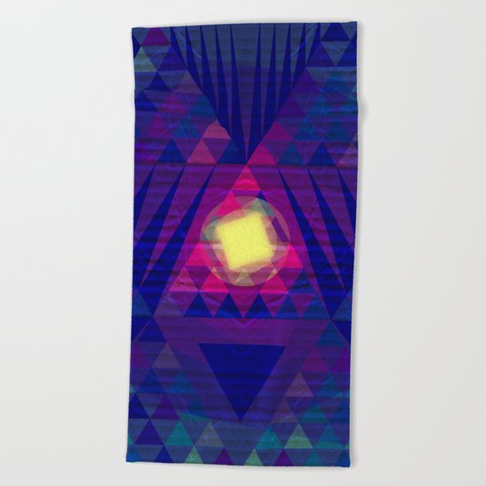 Intergalactic Sunrise Beach Towel