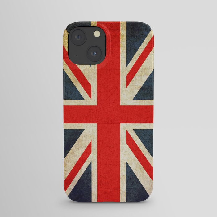 Vintage Union Jack British Flag iPhone Case