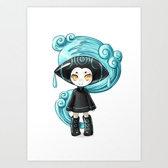 Water Sprite Art Print