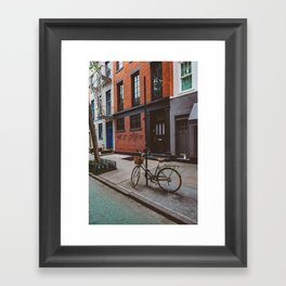 New York's West Village Framed Art Print