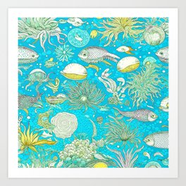 Ocean Life Art Print