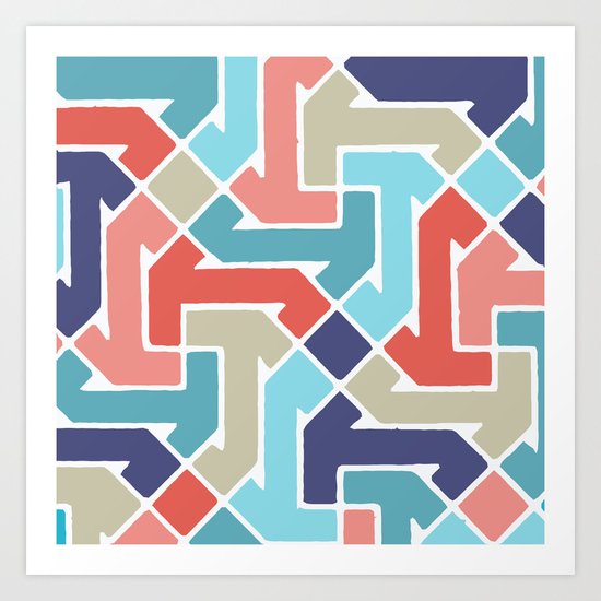 Azimuth 3 Art Print